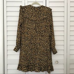 Who What Wear for Target Leopard Ruffle Dress